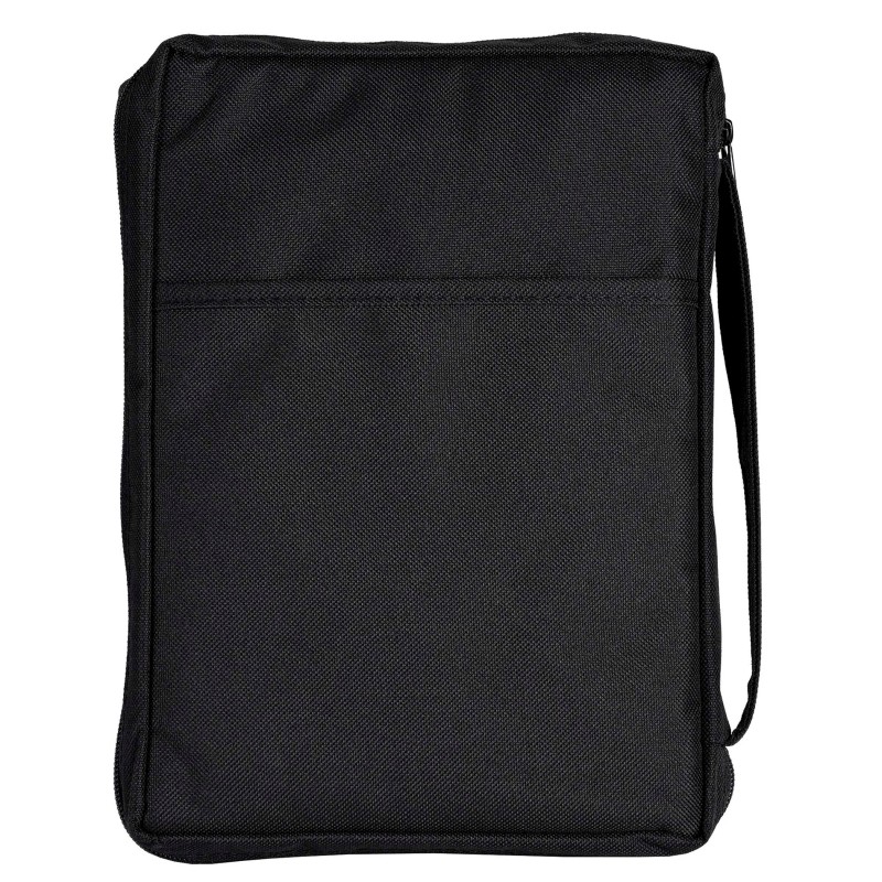 TD Fabric Bible Case in Black with Deer 'Be Still