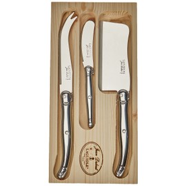 Laguiole Jean Dubost 97616 Cheese Set of 3 Stainless Steel