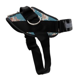 ShawnCo Essential Dog Harness, No-Pull Pet Vest with 3 Leash Clips, No Choke, Reflective, Adjustable and Padded, for Easy Walking and Training for Small, Medium and Large Dogs (Freckle's Garden, S)