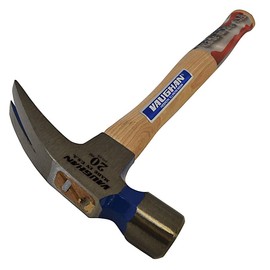 VAUGHAN Hickory Handle 999 Series Framer Hammer, 20oz Smooth Face, Made In The USA, 999L, VN10510