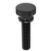 Nylon Thumb Screws, 1/4"-20 Thread (2, Black, 1")
