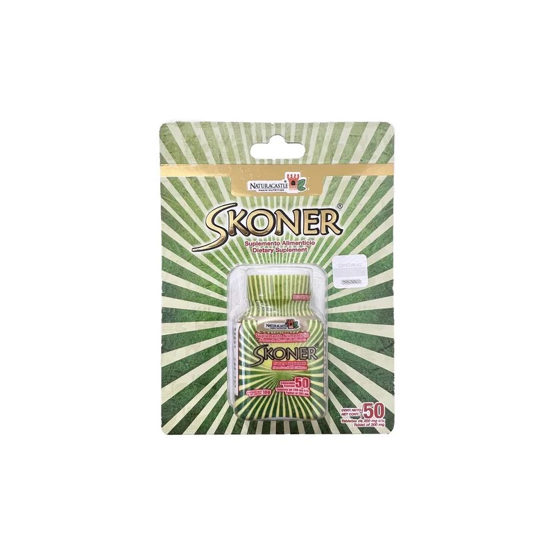 S Skoner (50 Tabletas) Naturacastle Sabor Sin Sabor