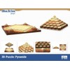 BlueBrixx Pro 108704-3D Pyramid 522 Building Blocks 3D Puzzle Set