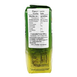 Yerba Mate Pipore con Palo Suave 500g                                                                                                                 
