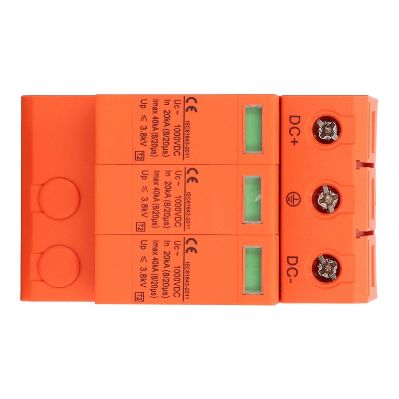 DC Surge Protector Visual Window Overheat Protection Quick Response PV