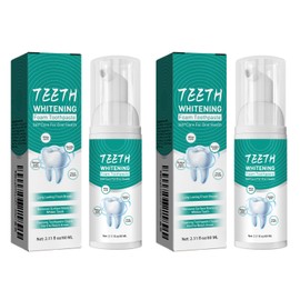 Lixuitme 2 Stück Schaumzahnpasta für Sanfte Mundpflege, Toothpaste, Sofortige Schaumbildung, Natürliche Zahnaufhellung, Kariesprophylaxe, Sensitive Zahnverträglichkeit, Erfrischender Minzgeschmack