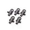 10PCS Paracord Clasp Bracelet Clasp D-Shape Paracord Shackles for Outdoor