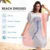 Adult Beach Robe & Cloak Bathrobe - Quick Dry Beach Towel for Surfing, Diving, Swimming, UV Protection 80*100*35[375g]/DELM-5 4ea