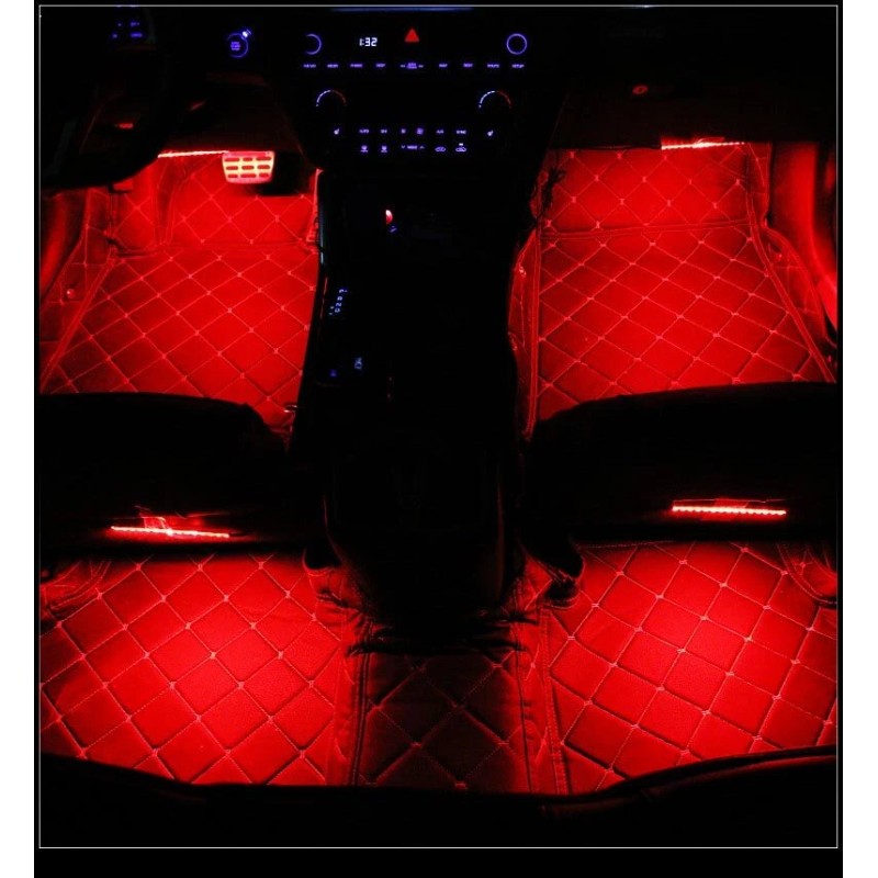 G4 AUTO LED Interior Light Kit 8 Color RGB Footwell