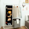 BrilliantJo Hanging Storage, 5 Compartments, Camping Wardrobe Organiser with Iron