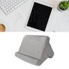 Tablet Pillow Stand Triangular Soft Comfortable Angled Viewing Tablet Reading