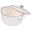VORRINGARD Enameled Cast Iron Dutch Oven Pot with Lid, for