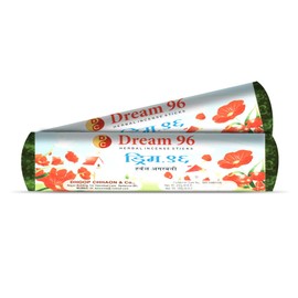 Dream 96 Incense Sticks Rolls | Pack of 2 | 250 GMS Each | Long - Lasting Incense Sticks for Calming & Relaxation, Ideal for Gifting | No Charcoal Agarbatti | Dhoop Chaon & Co.