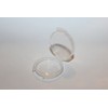 100 0.05 oz Small Clear Plastic Sample/Tester Containers - Can