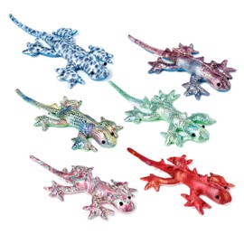 Puckator Collectable Salamander Design, Medium, Sand Animal, Sand, Multicoloured, Length 27 cm, Width 14 cm, Height 3 cm