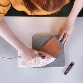 Wool Pressing Pad - 36" x 24" Quilting Ironing Pad by Savina - Take Your Quilting or Other Textile Craft to The Next Level with Professional Results