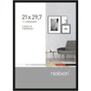 nielsen Bilderrahmen, 21 x 29,7 cm (A4), Aluminium, Schwarz glanz,