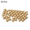 sourcing map 50 Pcs 5 mm Bearing Balls H62 Brass