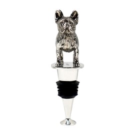 French Bulldog Frenchie Dog Wine Bottle Stopper, Dog Lovers Gifts for Men Women, for Wine Champagne Prosecco