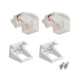 Murakoshi Seiko Earthquake-Resistant Latch with Movable Latch Receiver & Screw (Fixture Sold Separately) PFR-TSA x 2-Piece Set
