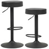 Finnhomy Bar Stools Set of 2 Counter Height, Swivel Barstools