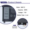 SUNNEAR NNF1C Laptop Battery for Dell XPS 13 2-in-1 9365