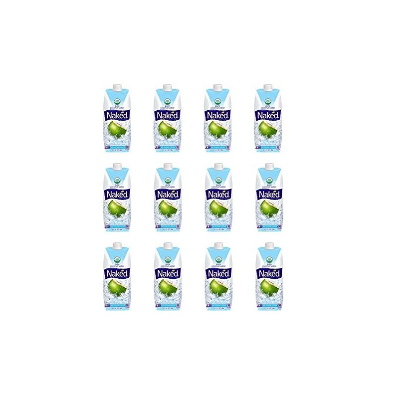 NAKED JUICE 100% Pure Organic Coconut Water, 16.9 Oz