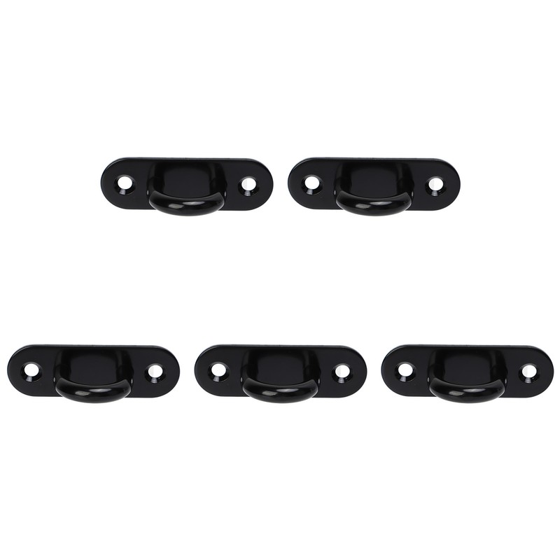 5 PCS Stainless Steel Eye Plate Ceiling Hook Pad Eye
