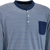 Erwin Müller Men's Single Jersey Pyjamas, navy