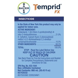 Temprid FX 240ml | Premium USA Supply Gloves for Safe Eradication | USA Supply Pest ID Card