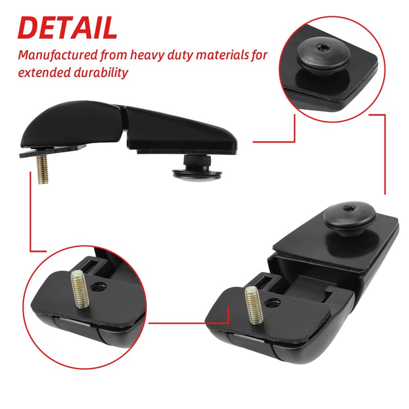 3C5Z78420A68AA Rear Liftgate Glass Hinge Set, Rear Window Hinge Compatible