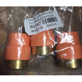 Blaze Master Bag of 3 - BlazeMaster 1-1/2" Female Adapter - CPVC to 1-1/2" NPT - Part # 80147