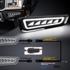 MOVOTOR Ford Raptor Fog Lights with Ice Blue LED Amber