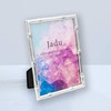 Kusso Jadu Silver Plated Bamboo Style Gift Photo Frame 6x4