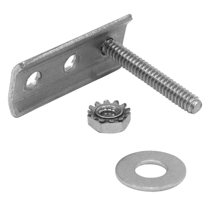 CA Corvette C3 Bumper Retainers Front/Rear Stainless Steel 18 Piece