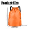hjwanyin Drawstring Gym Bag, Drawstring Backpack, Gym Sack, Unisex PE