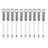 10 Pieces Stainless Steel Mini Spoon Micro Measuring Spoon Set