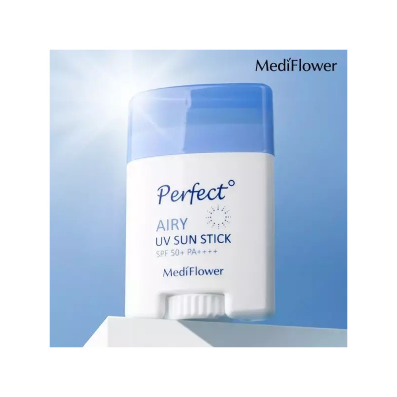 Mediflower [메디플라워]퍼펙트 에어리 유브이 선스틱 23gx2+워터풀 선에센스 50mlx2 [Mediflower] Perfect