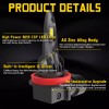 AUIMSOCO H11 H9 H8 LED Headlight Bulbs Kit Super Bright