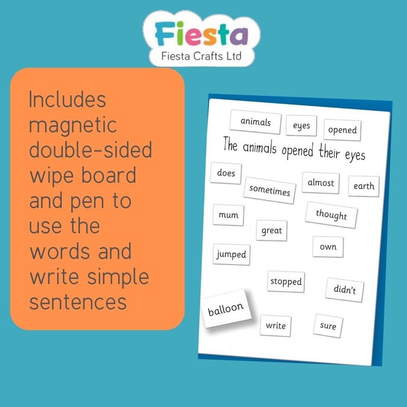 Fiesta Crafts Magnetic Words - School Years 3 & 4