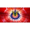 Chivas On Red Photo License Plate