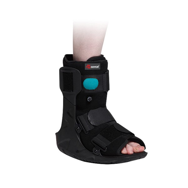 ZOYER Recovery+ 11" Zero Gravity Boot with Pump - Air Cam Fracture Boot, Universal Fit for Left or Right Foot (Large)