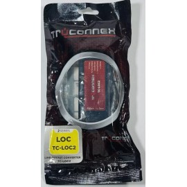 Metra Sealed New:  Truconnex Metra Two Channel Line Output Converter Black TC-LOC2