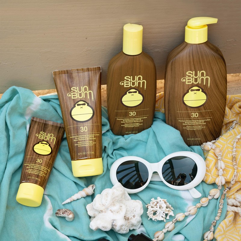 Sun Bum Original Moisturizing Sunscreen Lotion, Broad Spectrum SPF 30,