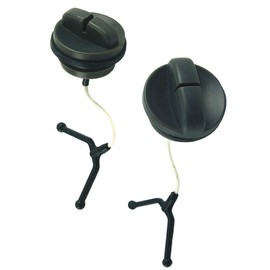 Hippotech Fuel Tank Cap and Oil Filler Cap Fit for Husqvarna Chainsaw 61 66 266 268 272