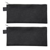 VELOFLEX A290501 Bank Bag with Zip, DIN Long, Pack of