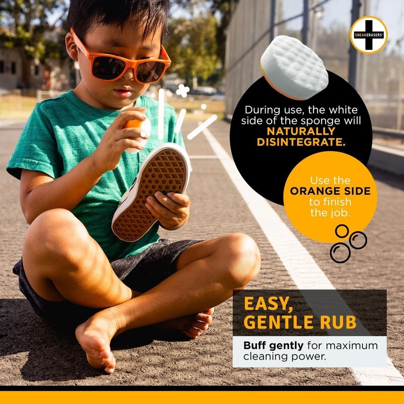 Sneakerasers Sole & Sneaker Cleaner, Premium Shoe Cleaner For Sneakers