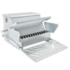 Automatic Chicken Treadle Feeder, 25Lbs Stainless Steel Chicken Poultry Feeder
