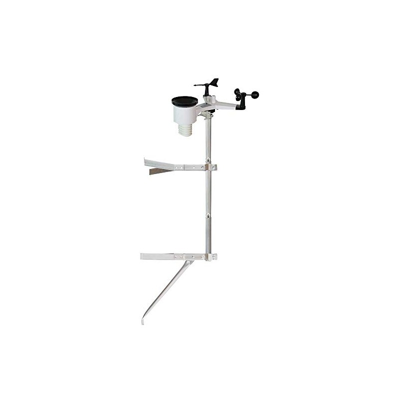 Ambient Weather EZ-30-12 Stable Gable Mounting Kit with Mast
