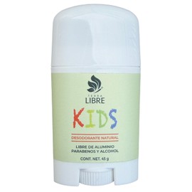 Kids Desodorante Natural en Barra para Niños, sin Aluminio y Parabenos, Apto para Pieles Sensibles, Aroma a Lavanda, 45 g